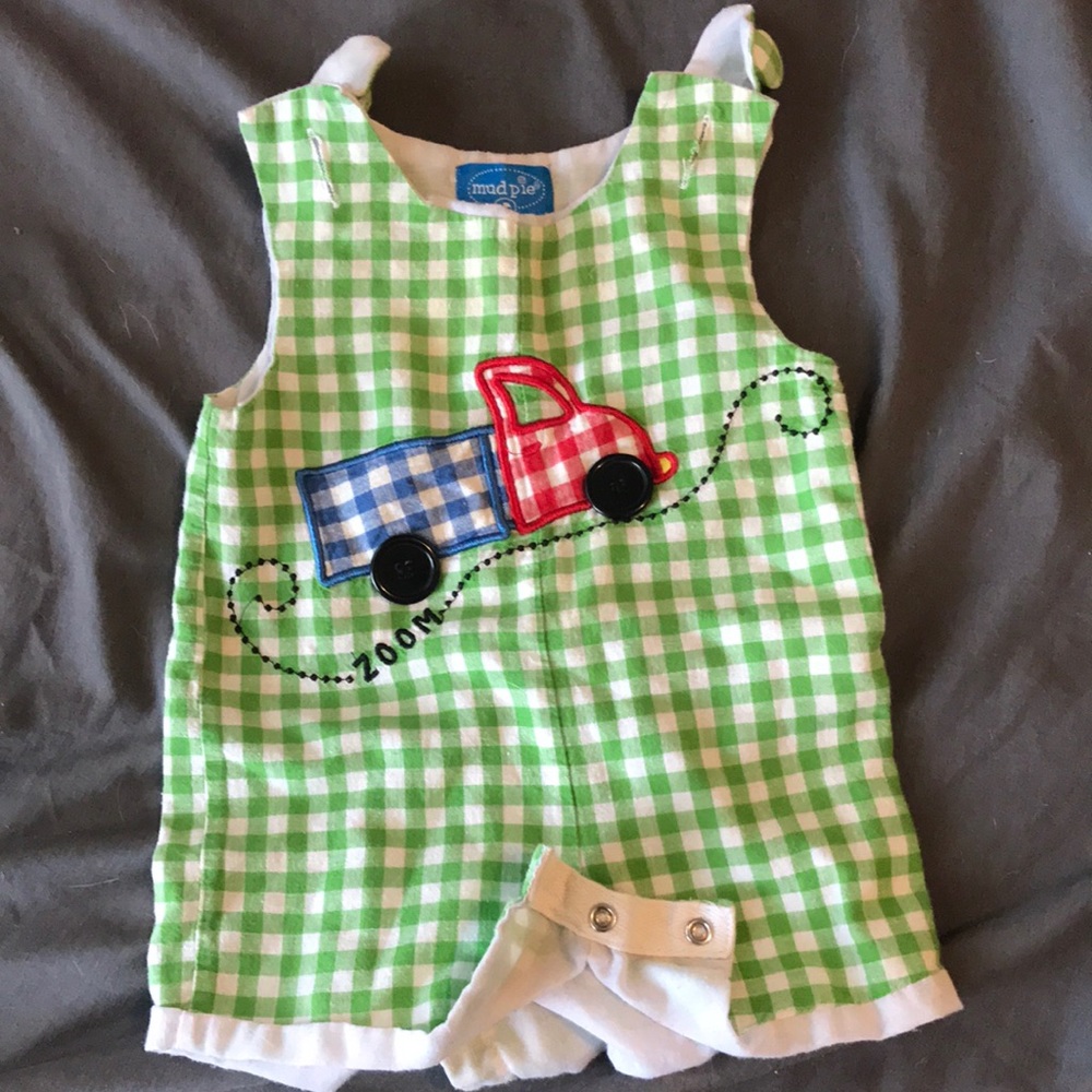 Mud Pie Summer Truck Romper